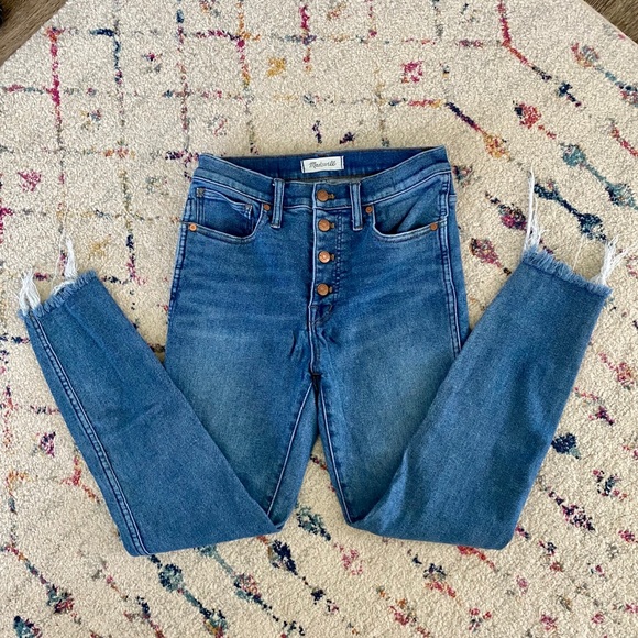 Madewell Denim - Madewell 10” High Rise Skinny Jeans
